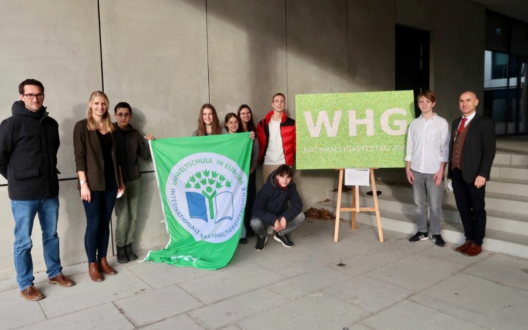WHG erhält Auszeichnung als „Umweltschule in Europa / Internationale Nachhaltigkeitsschule“