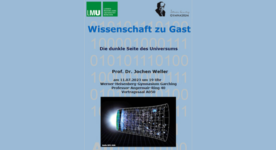 Wissenschaft zu Gast: „Die dunkle Seite des Universums“ (Prof. Dr. Jochen Weller)