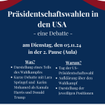 US-Wahl-Rollenspiel-Plakat